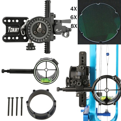 Compound bow 1pin sight - 4x, 6x