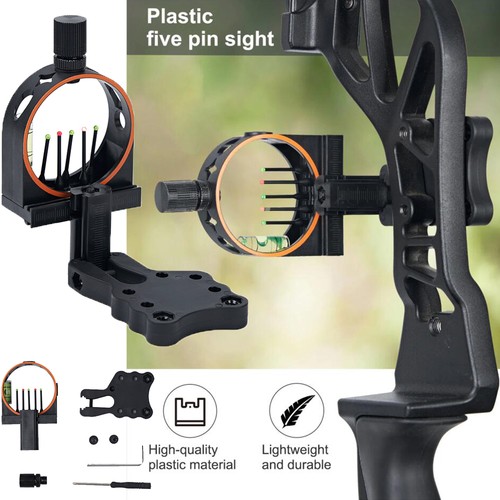 Archery pin fiber optic - optic, bow