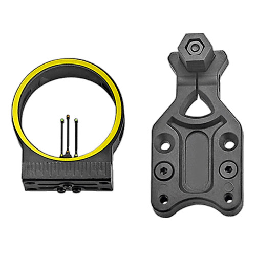 Archery pin fibre - 3-pin, optic