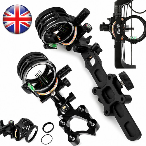 Compound bow five pin sight - compound,