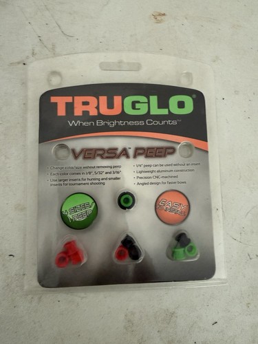 Truglo peep sight for - peep, compound