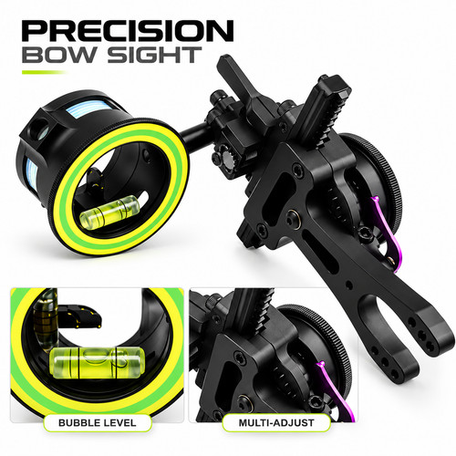Single pin compound - pin, bow