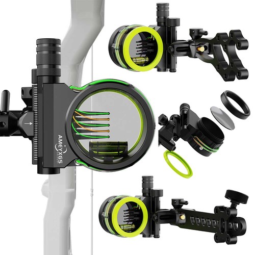 5pin compound bow sight - sight, 6x