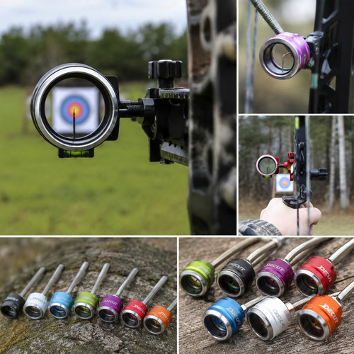 Recurve bow sight pin - pin, optical